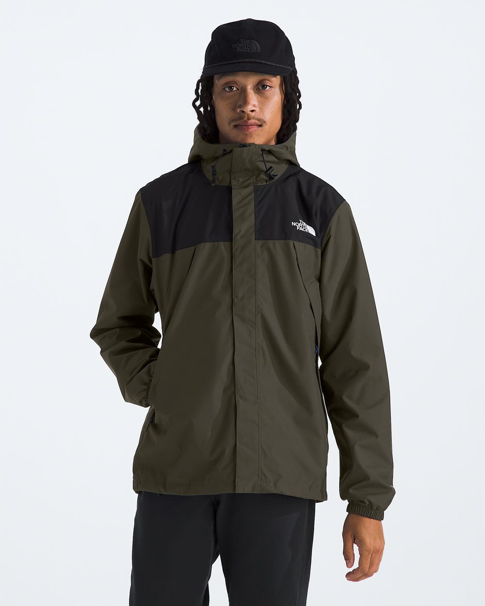 Men's Antora Jacket, New Taupe Green / TNF Black